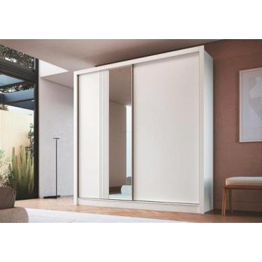 Imagem de Guardaroupa 2 portas de correr TURIN com ESPELHO 3683A 2,17 x 2,18 x 5