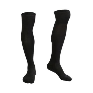 Imagem de Meias Longas Unissex Antiderrapantes Para Futebol, Basquete, Beisebol,