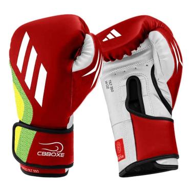 Imagem de Luva de Boxe Vegana adidas TILT 350 Cactus CBBOXE Brasil-Unissex