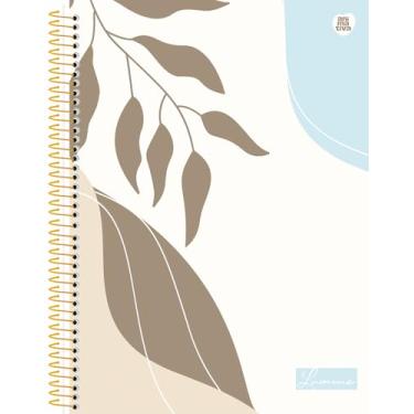 Imagem de Caderno Universitário Animativa, 10 matérias, 160 folhas, Capa Dura, Lumine, Pacote com 4