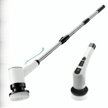 Imagem de Esfregão 7 em 1 Elétrico Mop Escova Limpeza Multiuso Banheiro Piso - K