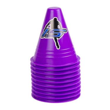Imagem de Cones IS para slalom - Patinação , Roxo