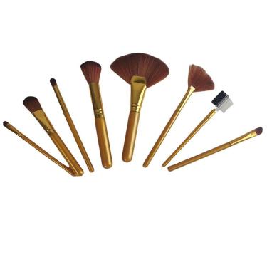 Imagem de Pincel Kit 8 Peças Maquiagem Corretivo Sombra Base Make Up