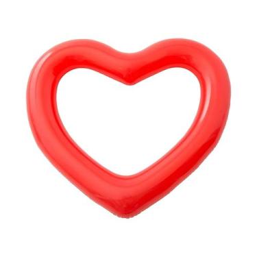 Imagem de Boia Inflável Em Formato De Coração Para Adultos E Crianças, Brinquedo