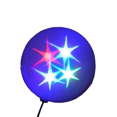 Imagem de Bola De Natal Com Led Rgb Pisca Pisca Enfeite Media