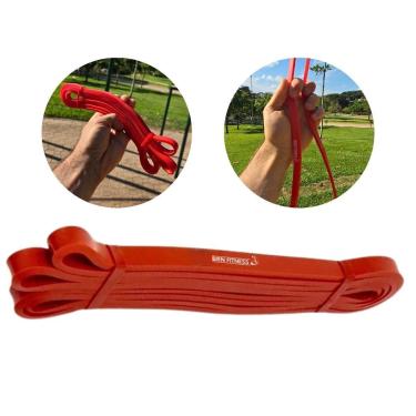 Imagem de Super Band 1.3cm / 13mm Elastico Borracha Extensor Leve Barra Fixa Exercicio Academia Pilates Treino-Unissex