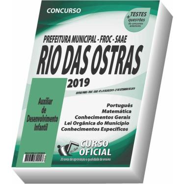 Imagem de Apostila Rio Das Ostras Auxiliar De Desenvolvimento Infantil