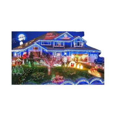 Imagem de Guirlanda De Natal LED De 5M Com Luzes De Cordão Em Forma De Gelo 04-0