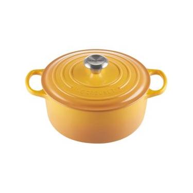 Imagem de PANELA REDONDA LE CREUSET 24CM SIGNATURE AMARELO NÉCTAR 21177246724430