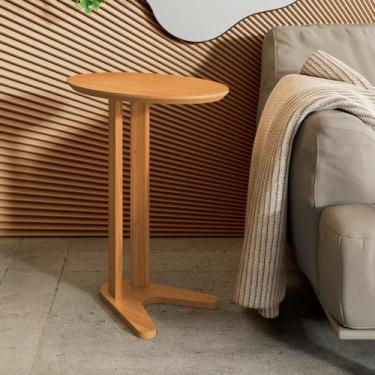 Imagem de Mesa Auxiliar para Sofá 60cm Dalla Costa 100% MDF - Dalla Costa SE, Fr