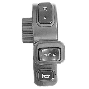 Imagem de Botão Buzina Farol e Setas para Triciclo Elétrico Fênix Duos