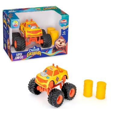 Imagem de Carrinhos Super Jumpers A Caverna Encantada Amarelo - Usual