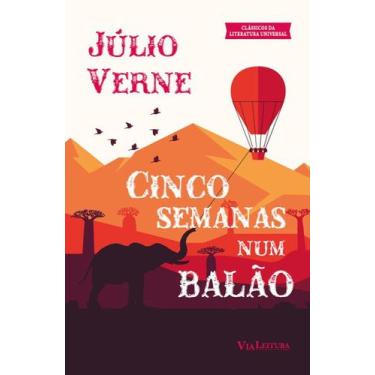 Imagem de Livro - Cinco Semanas num Balão - Júlio Verne
