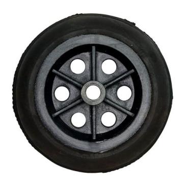 Imagem de Roda De Borracha 6 Maciça Miolo De Plástico Até 50 kg * 8723 - DIV.