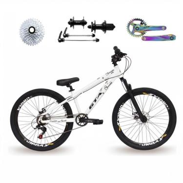 Imagem de Bicicleta 26 Gta Rebel Freeride Single 8v Cubo Barulhento Rodas Vmaxx Freio a Disco Pneu Flame-Unissex