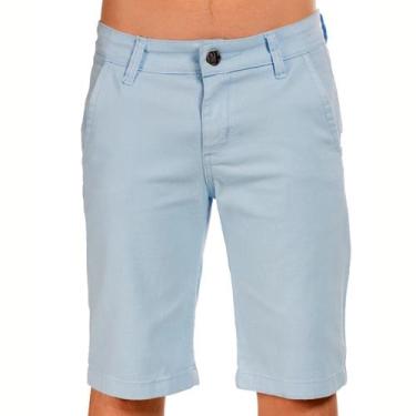 Imagem de Bermuda Sarja Infantil Juvenil Shorts de Menino Moda Verão - Ewg Moda 