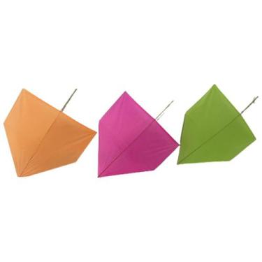 Imagem de Kit 10 Pipas Mucha De 50cm Bambu X Fibra Nome do desenho:VariadasCor:V