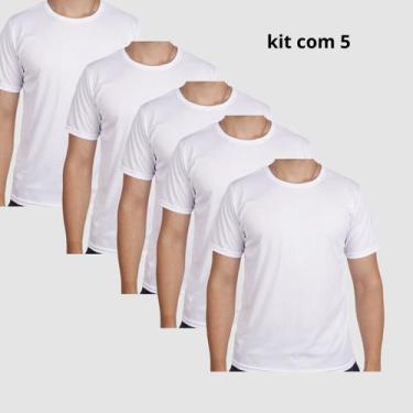 Imagem de Kit 5 Camiseta Unisex Dry Fit Academia Corrida Leve - Elisa Lucas, Bra