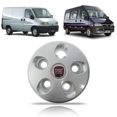 Imagem de Calota aro 16 com emblema fiat ducato 1997 á 2017 - CROMAX