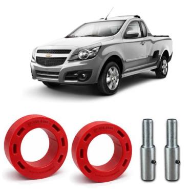 Imagem de Jogo Calço Mola PU Prolongador Dianteiro 5cm Montana 2003/. - Borfix