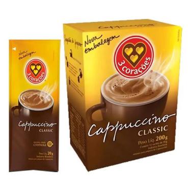 Imagem de Café instantâneo cappuccino 3 Corações Cappuccino Classic se - Congrat