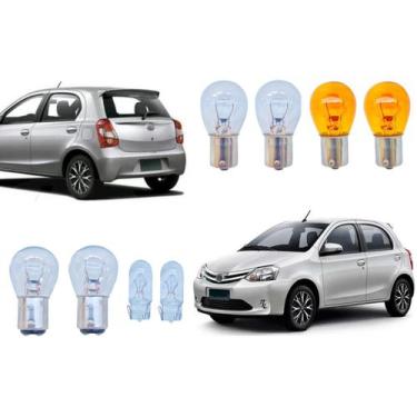 Imagem de Lampadas traseira etios 2013 2014 2015 2016 2017 18 19 2020 - AUTOVEX