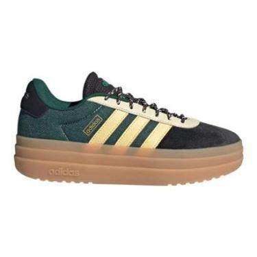 Imagem de Tênis Adidas VL Court Bold Feminino - Verde 40-Feminino