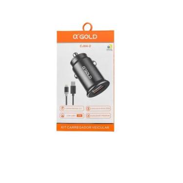 Imagem de Carregador de Carro Rápido Alta Potência para Todos os Dispositivos - 