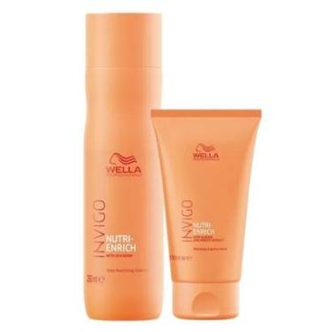 Imagem de Kit Shampoo + Máscara Enrich Self-Warm Wella Professionals Nutri-Enrich-Unissex