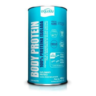Imagem de Body Protein Sabor Neutro (450g) - Equaliv-Unissex
