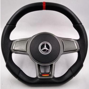Imagem de Volante Esportivo Grafite Para Caminhão MB 1620/ 709/ 710 711 712 - Me