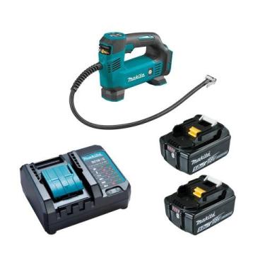 Imagem de Compressor De Ar 18V DMP180Z Com 2 Baterias 5AH Makita
