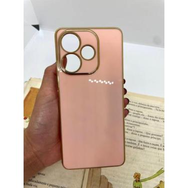Imagem de Capa de celular compatível com Oppo A5 Pro 5G Nevoa Cor:Rosa Bebê - oi