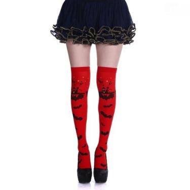 Imagem de Meia 7/8 Para Festas Infantil Juvenil Cosplay Halloween Look - Belos e