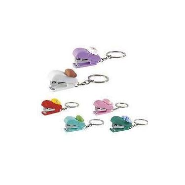 Imagem de Mini Grampeador Chaveiro Petit Tris Holic - Ideal para Grampos N10, Ve
