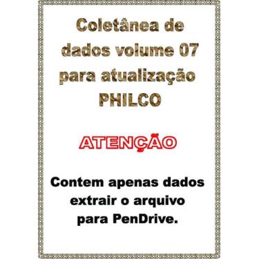 Imagem de Dvd Físico.atualização De Dados Lcd,coletânea Philco Vol 7 - Clube do 