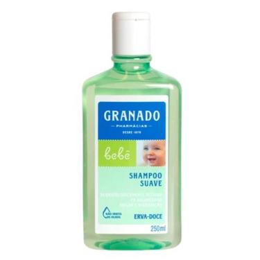 Imagem de Shampoo Líquido Granado Bebê Erva Doce 250ml -