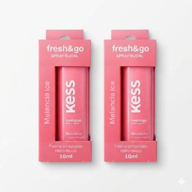Imagem de 2UN Spray Bucal Kess Fresh&Go Melancia Ice