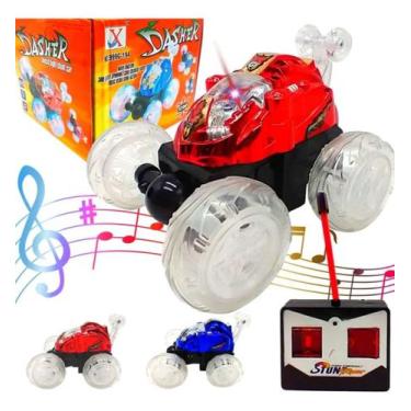 Imagem de Carro De Controle Remoto 360 Luz Led Som Acrobacias Radical - Utimix