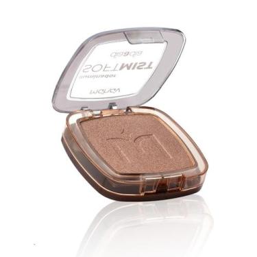 Imagem de Iluminador Facial Em Pó Compacto Soft Mist Dia a Dia Mahav, Golden Lig