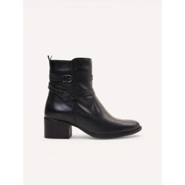 Imagem de Bota Couro Fivela Preto - Daflon, 39