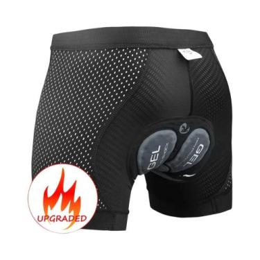 Imagem de Shorts De Ciclismo Masculinos Com Almofada De Gel 5D, Respirável, Com 