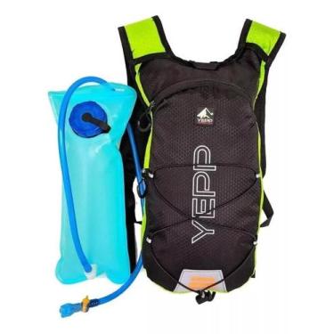 Imagem de Mochila para Hidratação esportiva Caminhada bike Yeep 2 Litros, Verde,