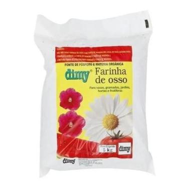 Imagem de Adubo Farinha de Osso Dimy 5kg Fertilizante Farelado Para Pl - Congrat