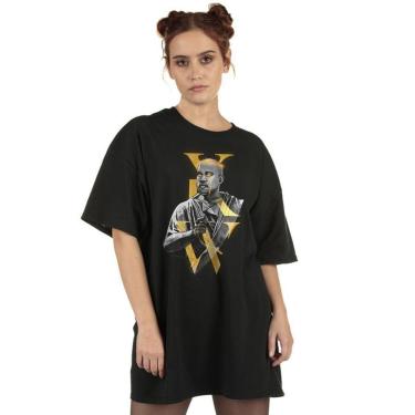 Imagem de Camiseta Skull Clothing Kanye West Redemption Feminina-Feminino