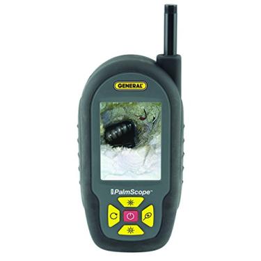 Imagem de General Tools Câmera PCS55 PalmScope Compact Boroscópio Inspeção de vídeo, Cinza