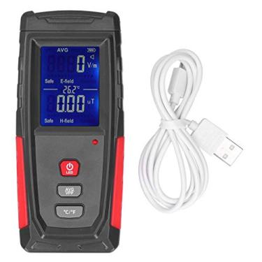 Imagem de WT3121 Testador de Radiação Eletromagnético, Detector de Radiação de Campos Magnéticos Elétricos Digitais Exibir o Testador EMF com Display LCD Monitor Anti-radiação para Eletrodomésticos