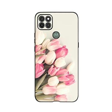 Imagem de Para Moto G9 Power Case Capa de telefone de silicone pintada de gato bonito para Motorola Moto G9 Power Amortecedor de TPU macio para Moto G 9 Power Funda, Dourado, Para Moto G9 Power