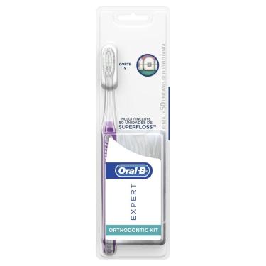 Imagem de Escova Dental Oral-B Expert Ortodôntica + Superfloss Fio Dental 50 Unidades