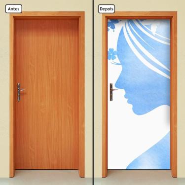 Imagem de Adesivo Decorativo de Porta - Salão de Beleza - 909cnpt